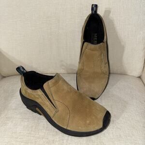 MERRELL® Women's Jungle Moc Athletic Comfort Shoes Beige Dual Density ~ US Sz 7